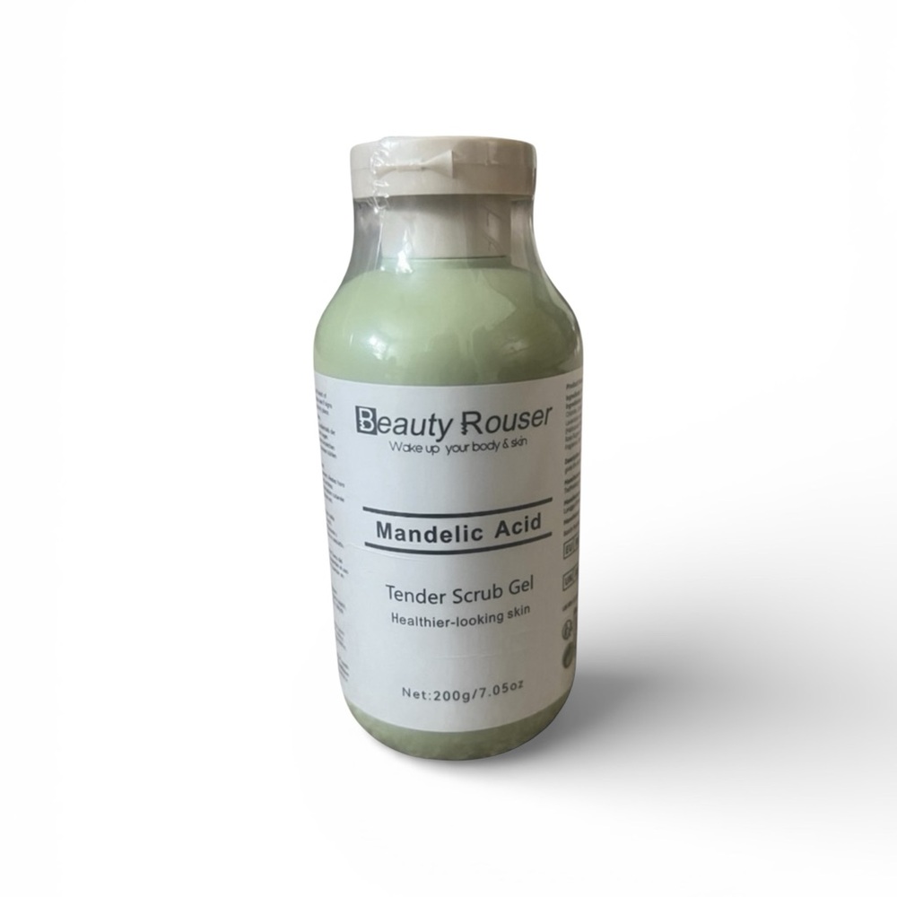 Beauty Rouser Mandelic Acid Tender Scrub Gel | AHA Exfoliating Cleanser | NEW